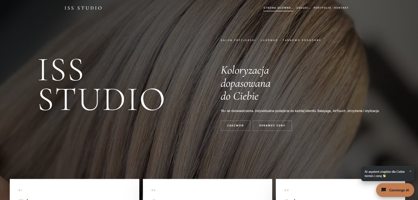 ISS Studio — salon fryzjerski